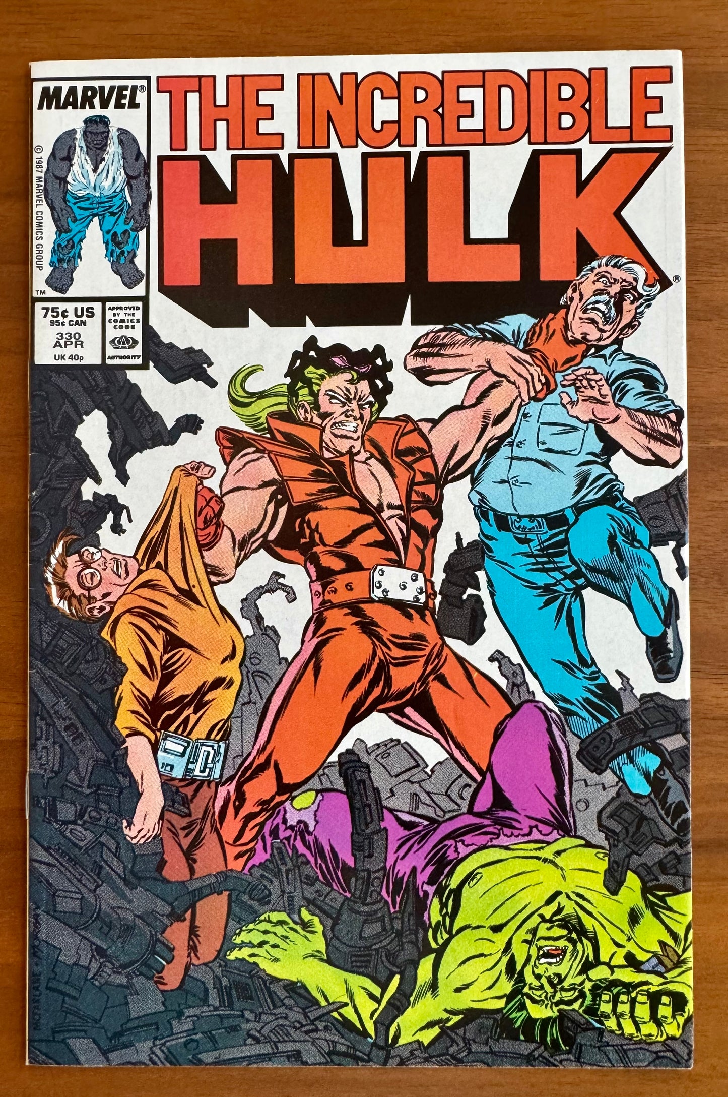 Incredible Hulk #340 VF/NM 9.0