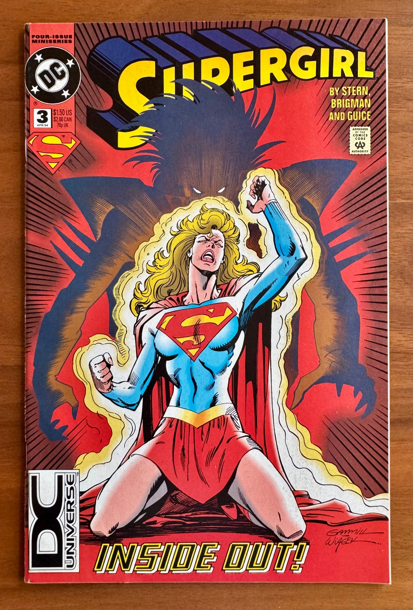 Supergirl #3 NM 9.4 DC Universe Logo Variant