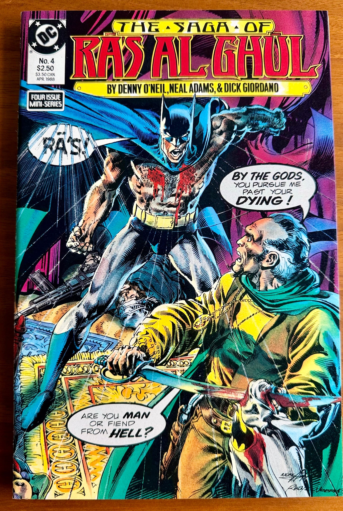 Batman Saga of Ras AlGhul #1-4 VF/NM 9.0