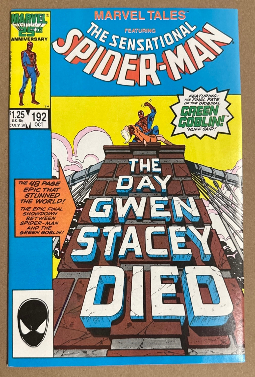 Marvel Tales #192 VF 8.0