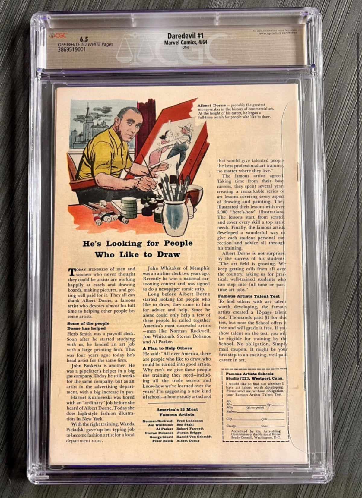 Daredevil #1 CGC 6.5