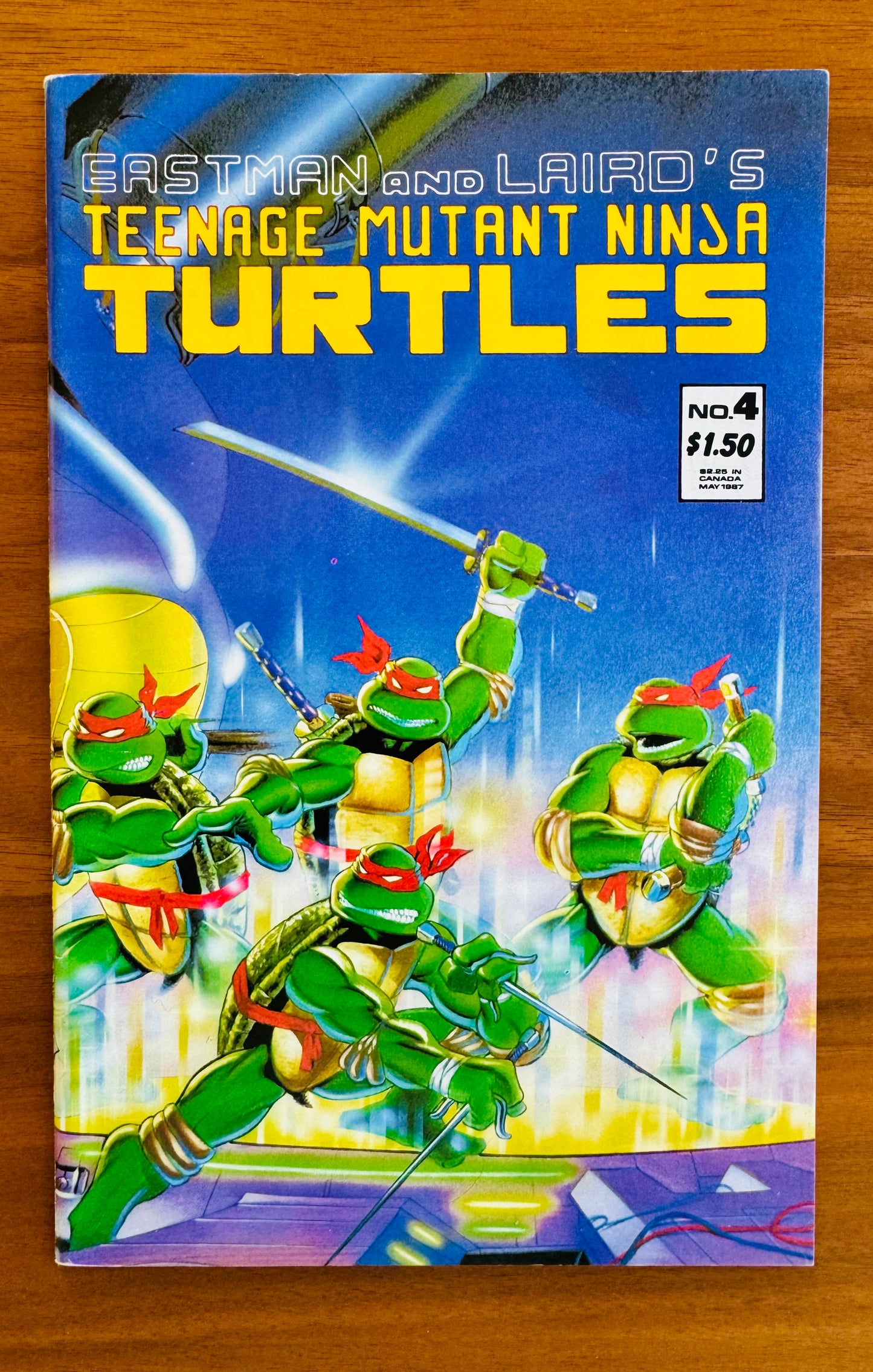 Teenage Mutant Ninja Turtles #4 variant VF 8.0