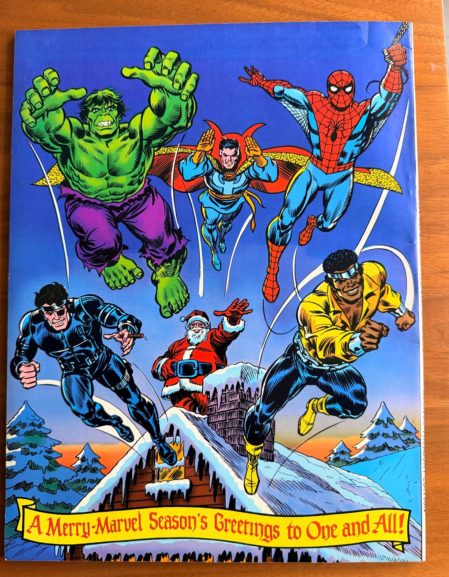 Marvel Comics Giant Superheroes Grab-bag Treasury VF 8.0