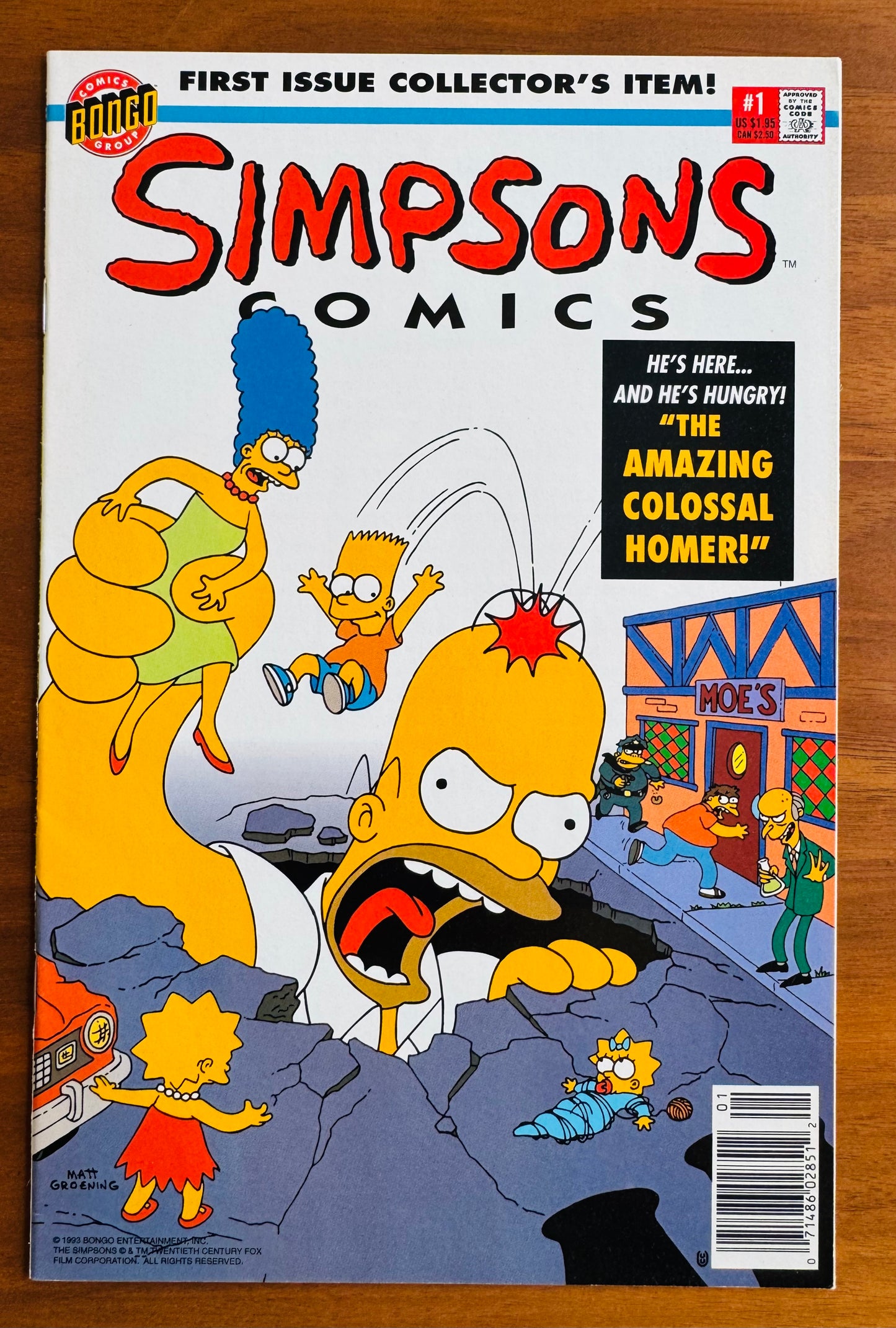 The Simpsons #1 NM- 9.2