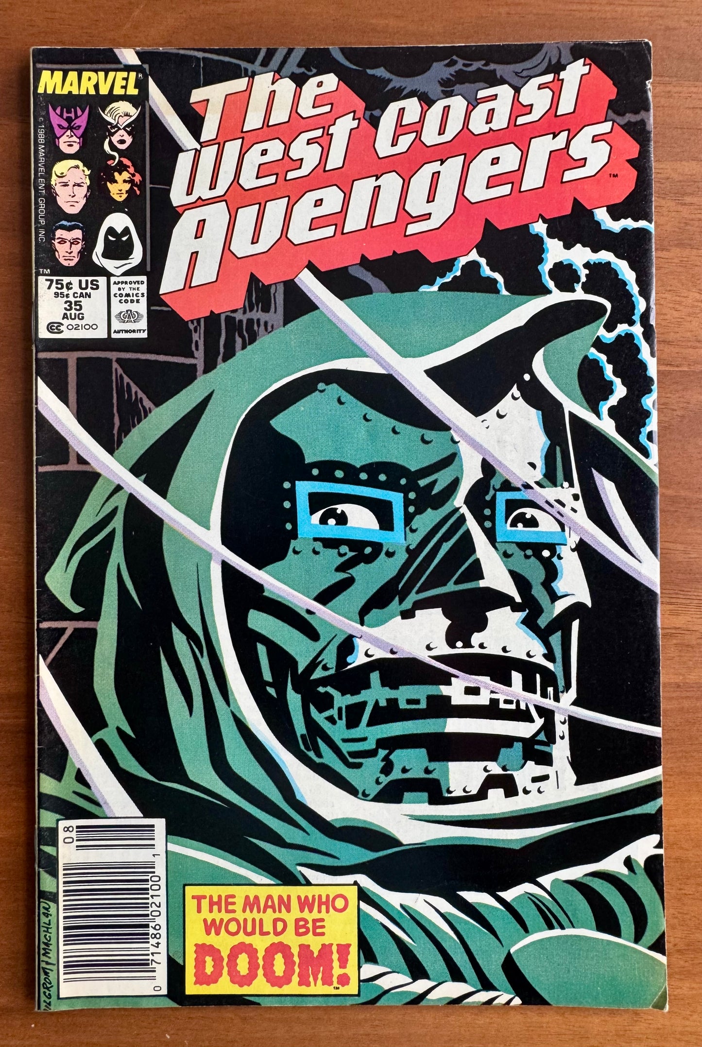 West Coast Avengers #35 Fine 6.0