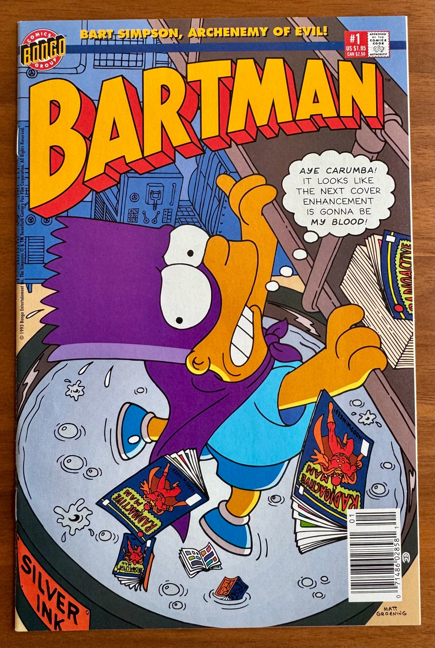 Bartman #1 NM- 9.2