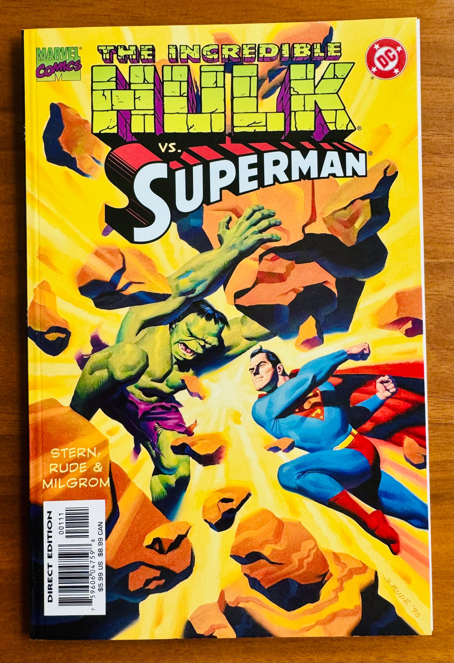 Hulk vs. Superman one shot NM