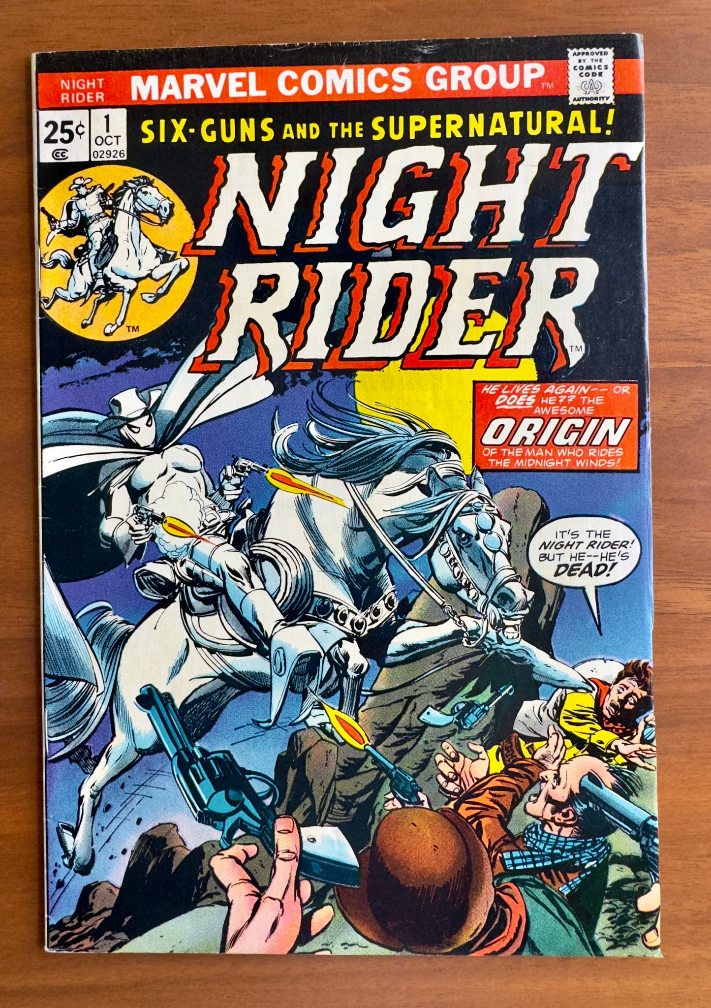 Night Rider #1 (1974) VF- 7.5