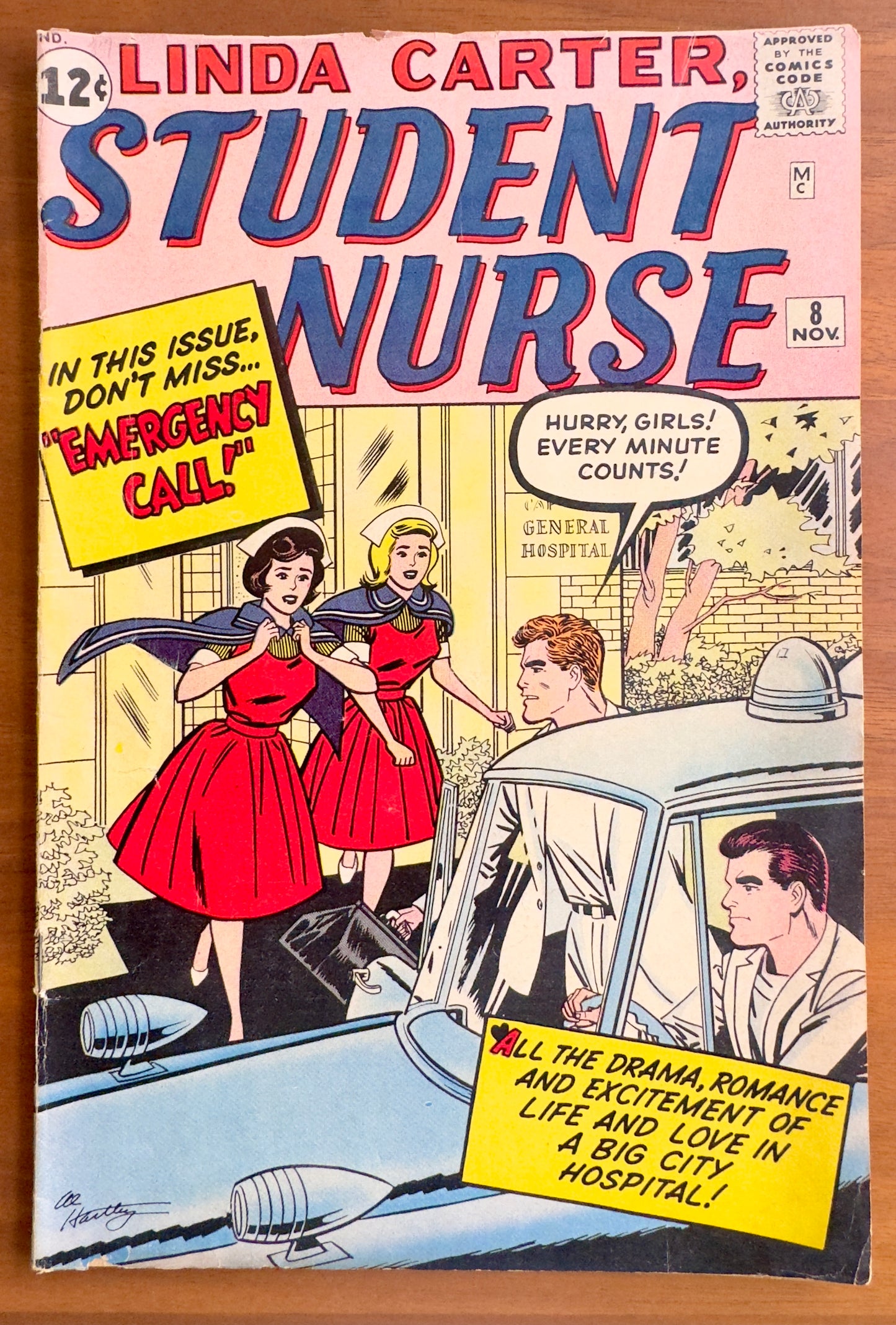 Student Nurse, Linda Carter #8 Fine- 5.5