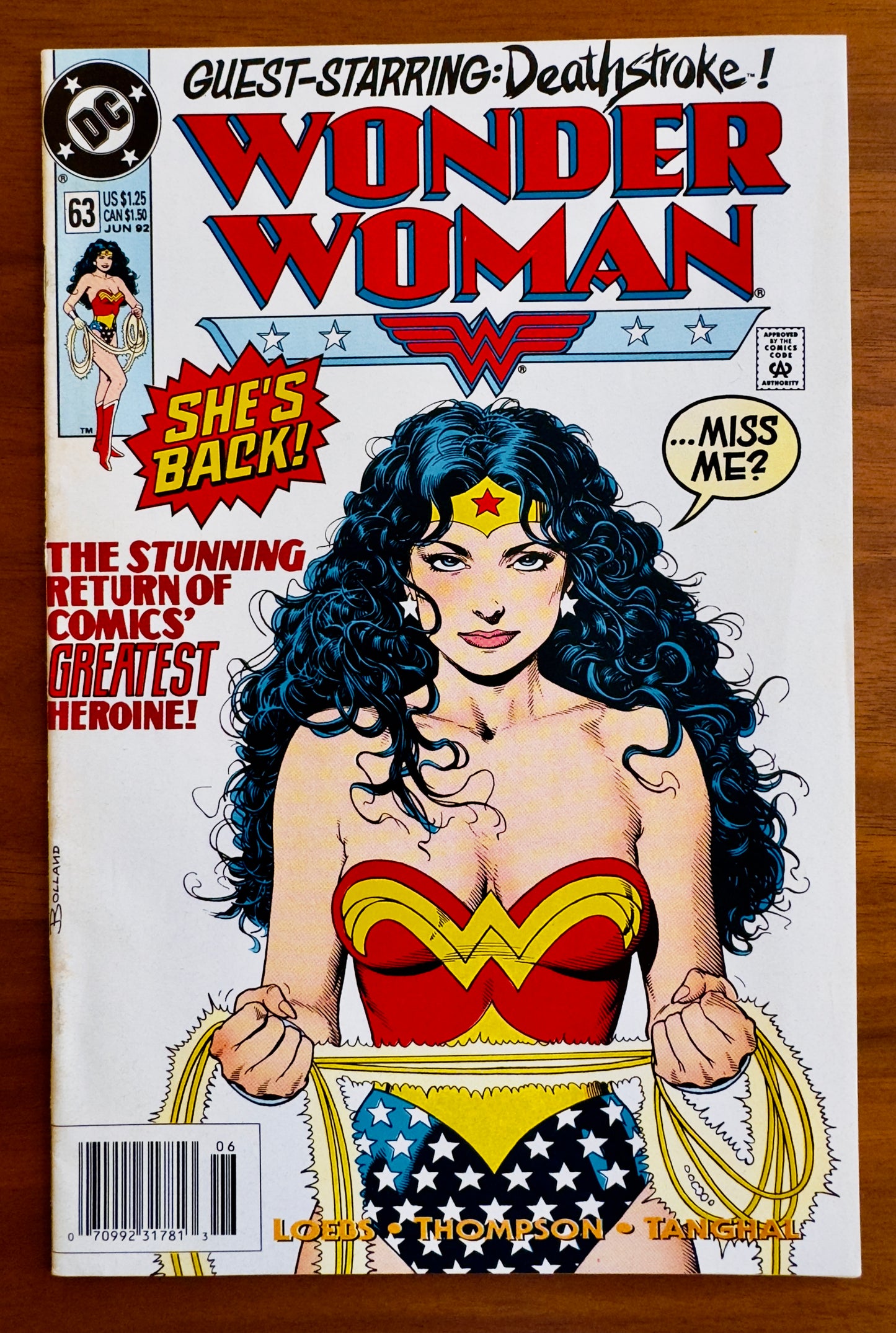 Wonder Woman #63 Newsstand