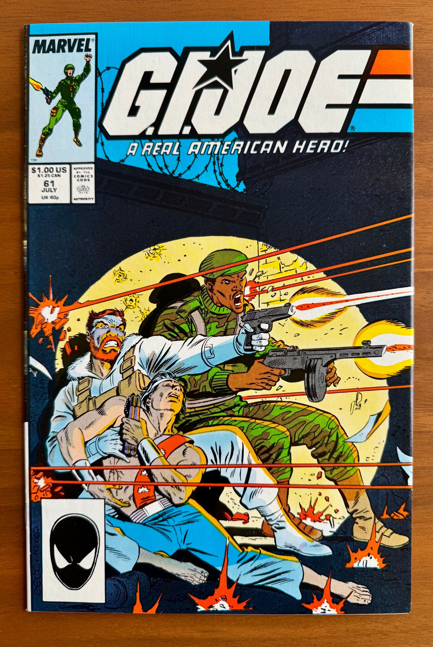 GI Joe, A Real American Hero #61 NM