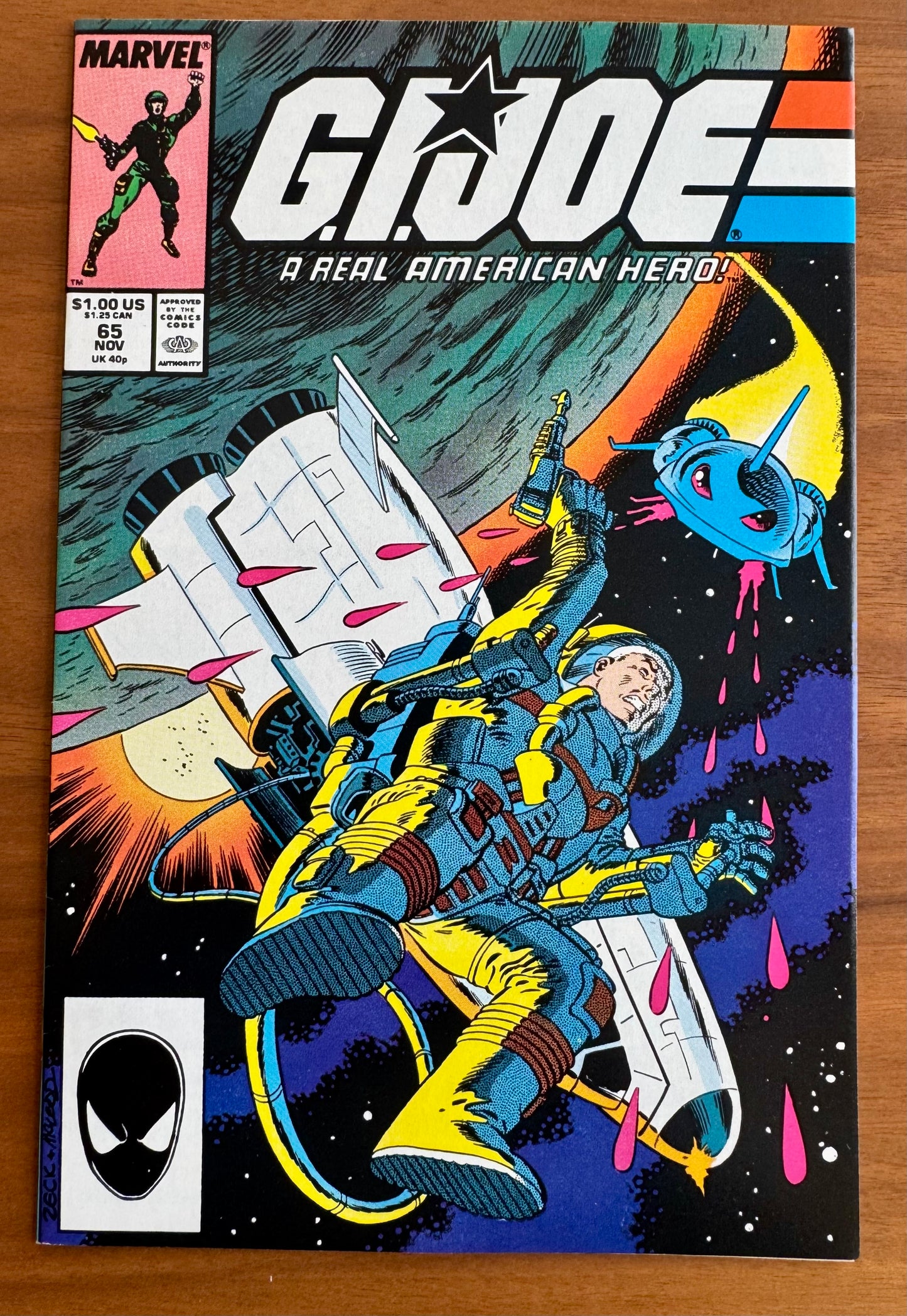 GI Joe, A Real American Hero #65 NM