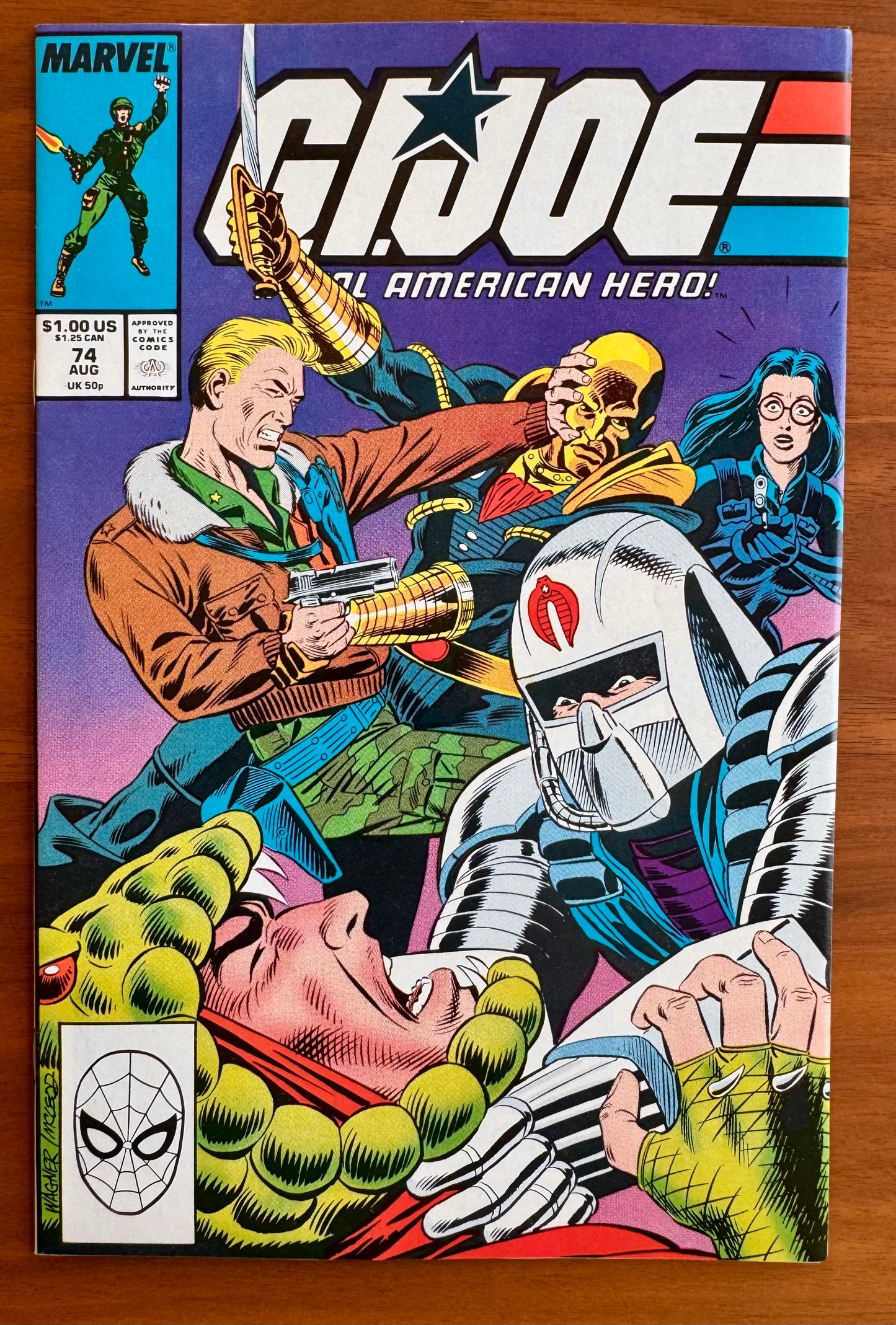 GI Joe, A Real American Hero #74 NM