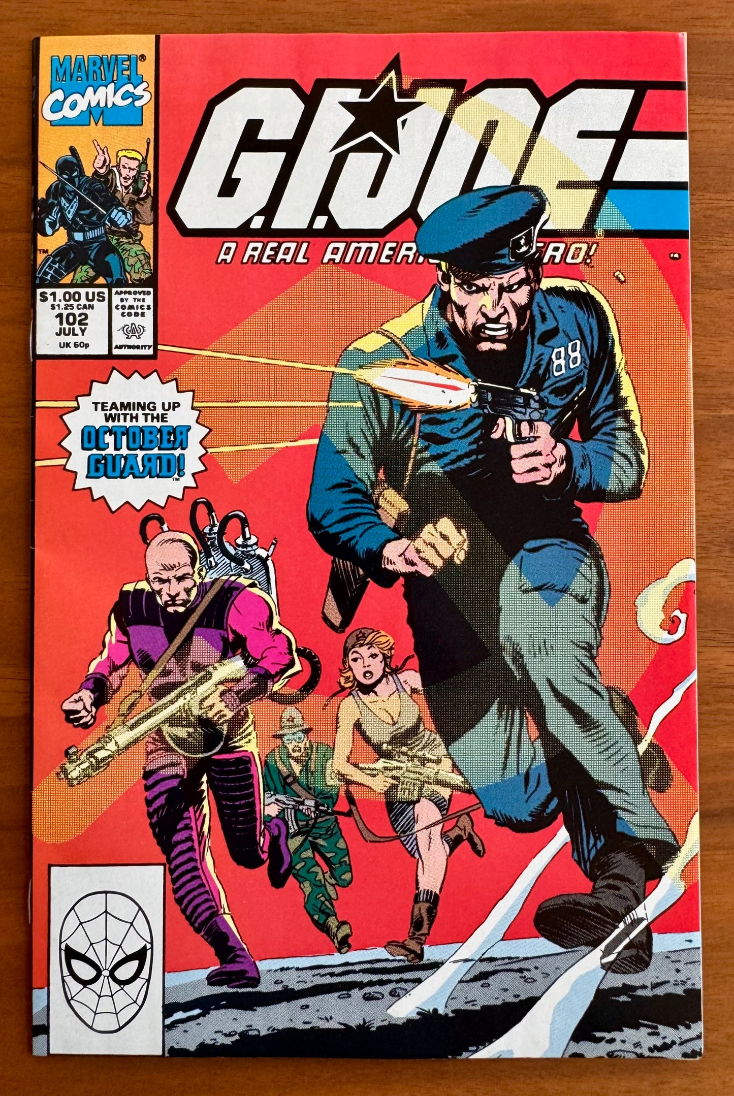 GI JOe, A Real American Hero #102 VF/NM