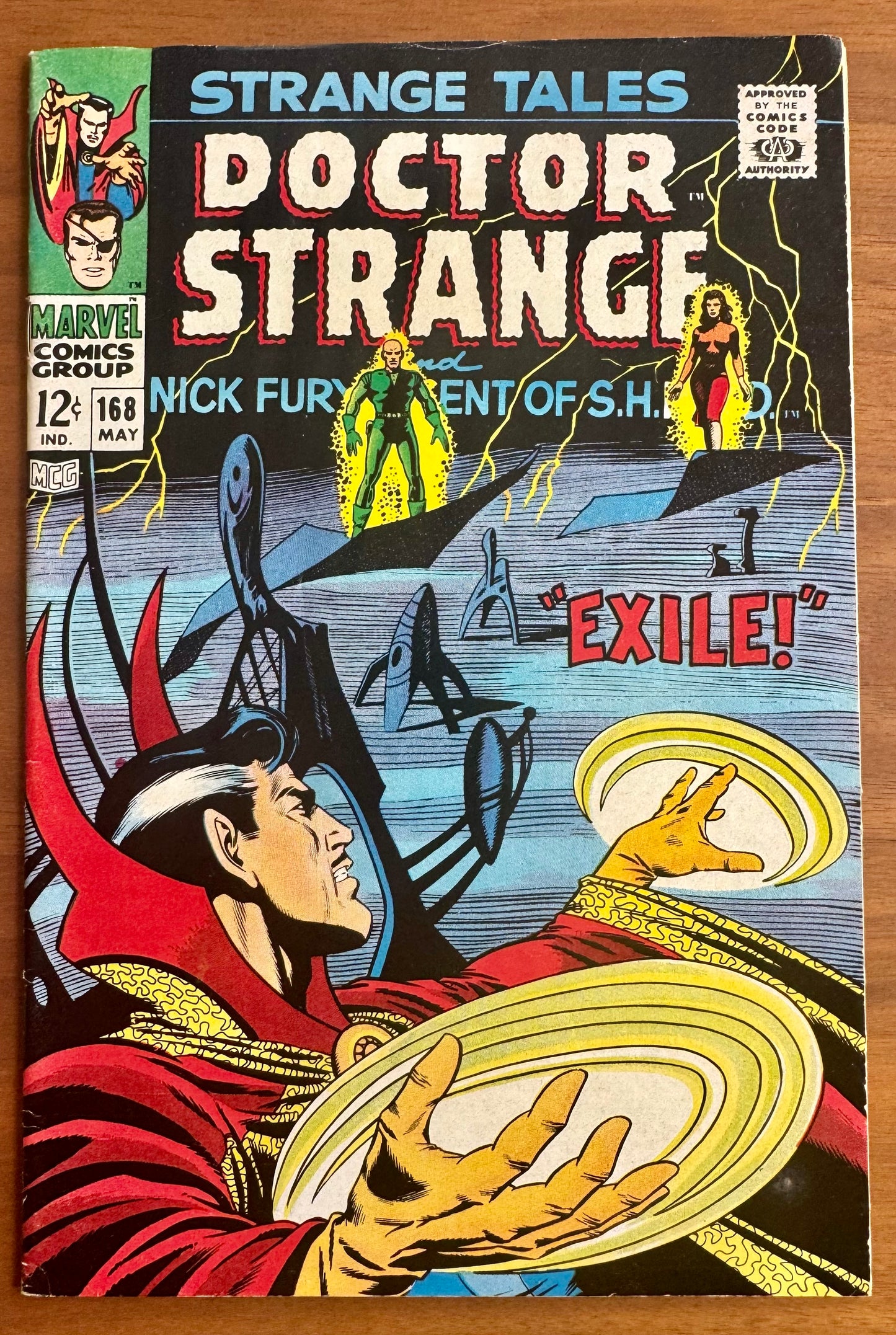 Strange Tales #168 VF- 7.5