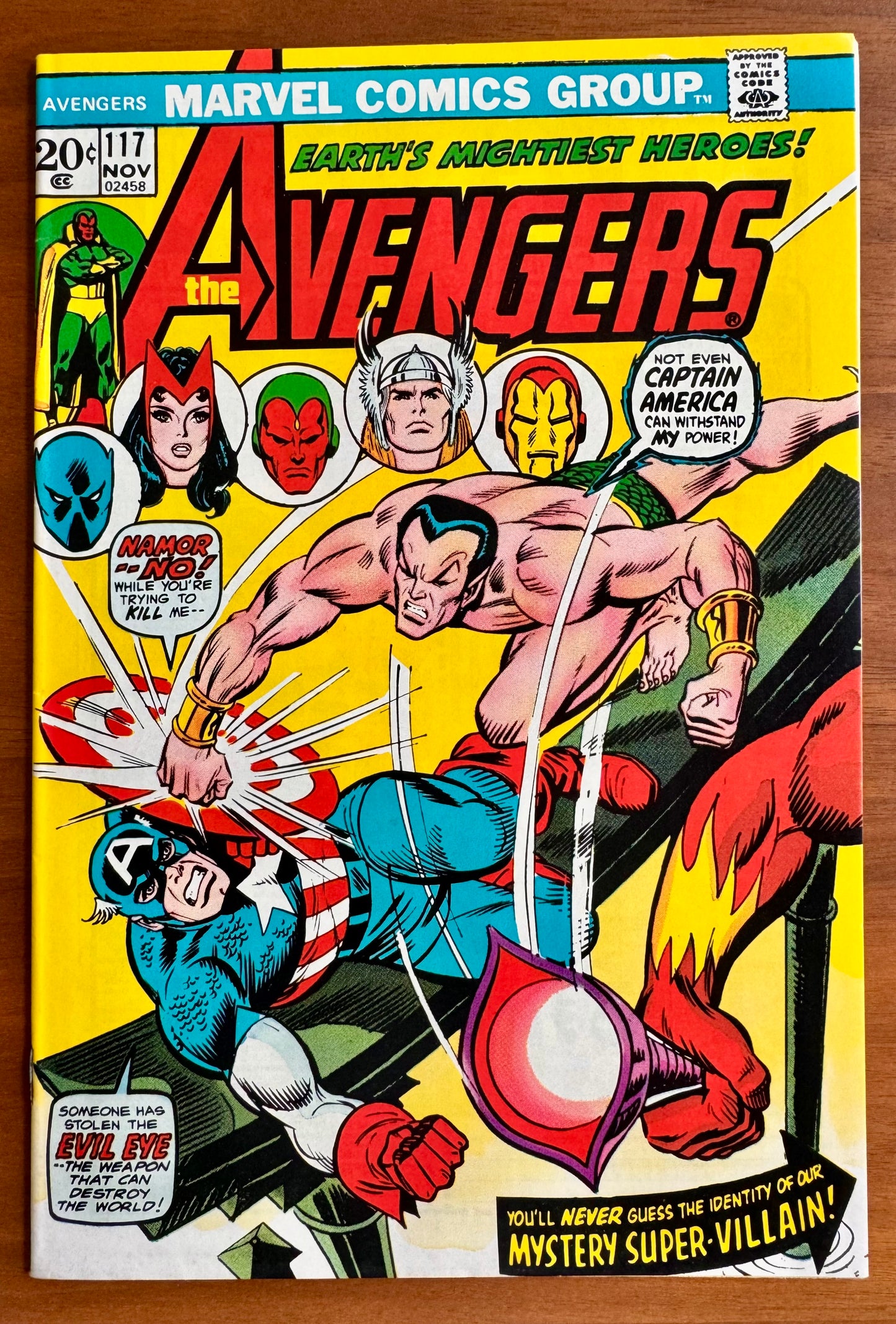 Avengers #117 VFNM