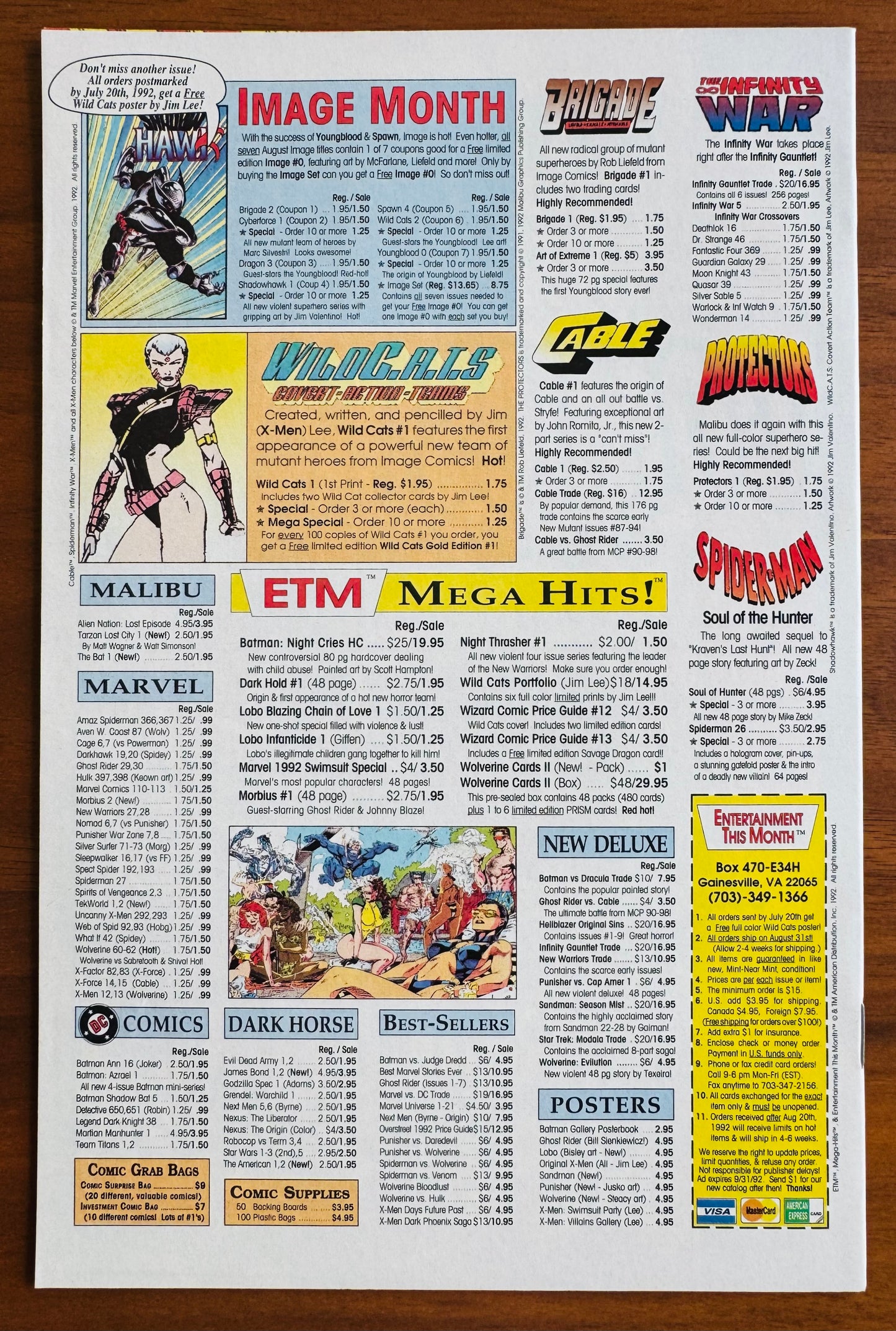 Spawn #2 NM 9.4 - Newsstand