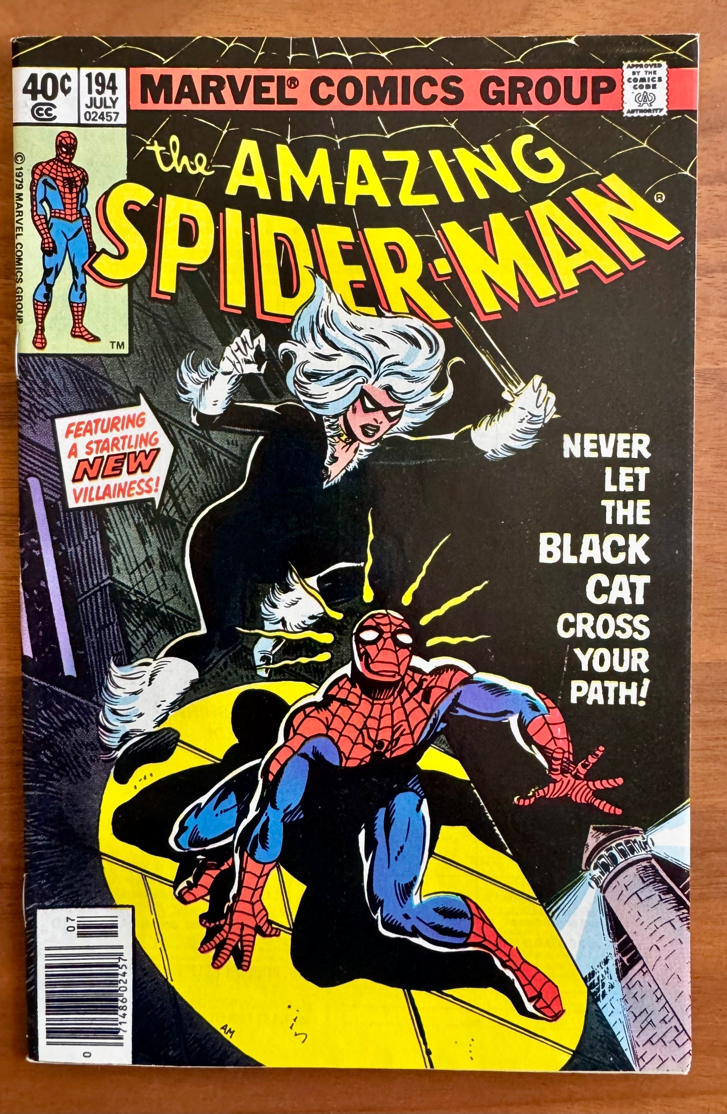 Amazing Spider-man #194 VF- 7.5