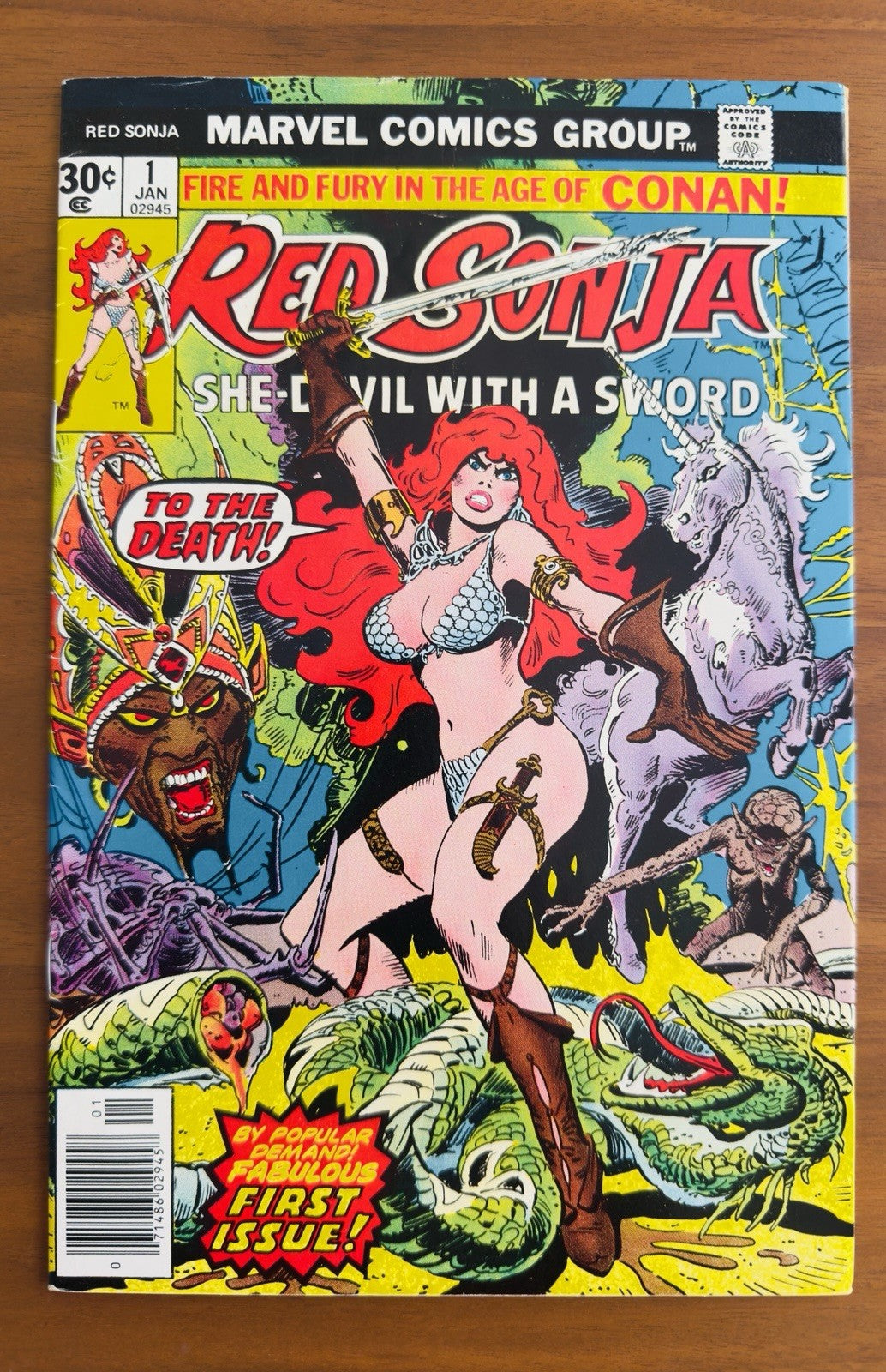 Red Sonja- She-Devil with a Sword #1 - 10 F/VF