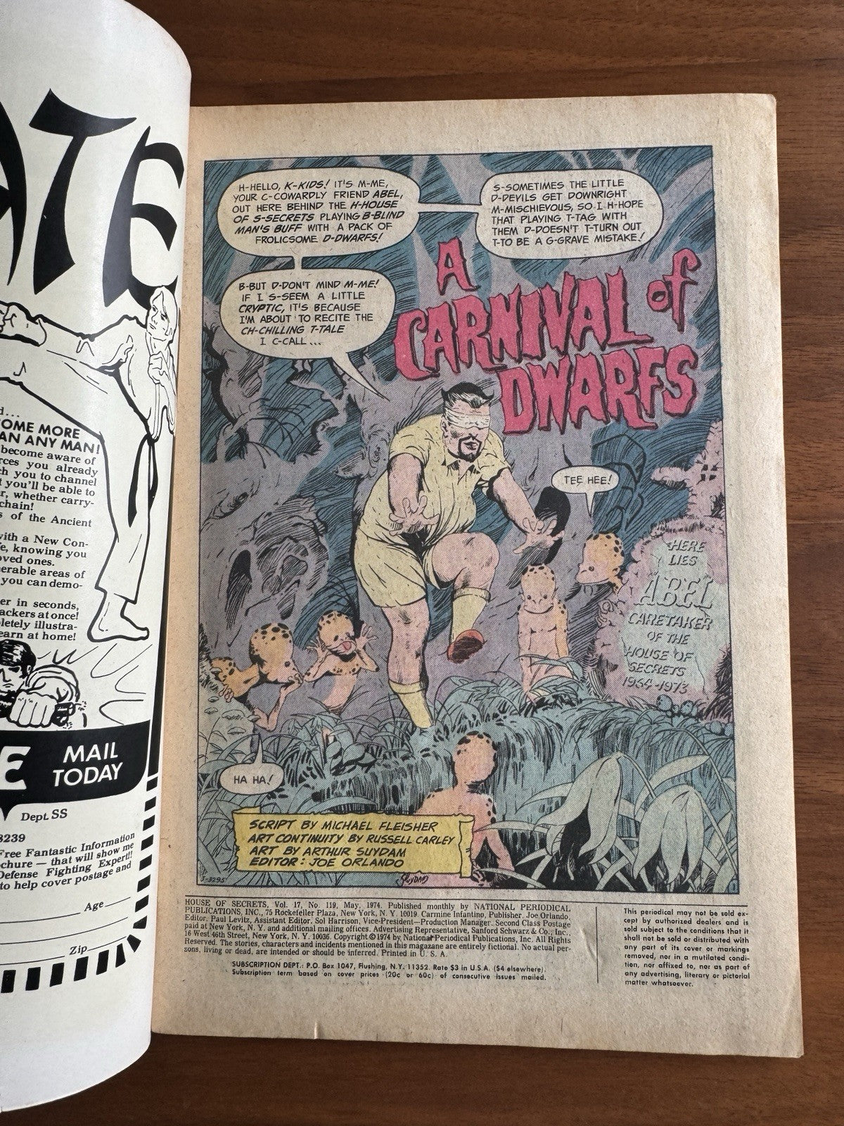 House of Secrets # 119 Fine+ 6.5