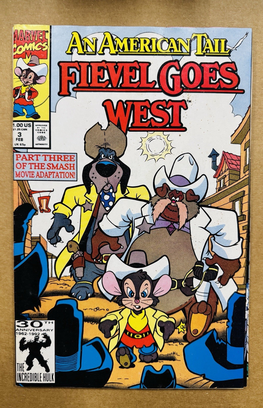 American Tail - Fievel Goes West #1 - 3 VF
