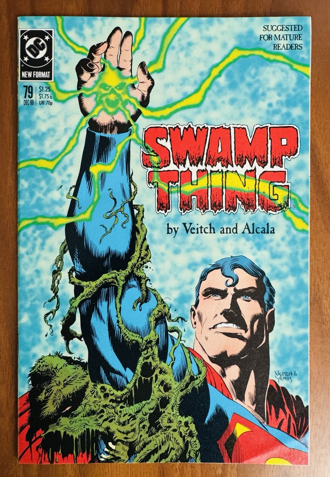 Swamp Thing #77, 78, 79, 80, 81 VF/NM
