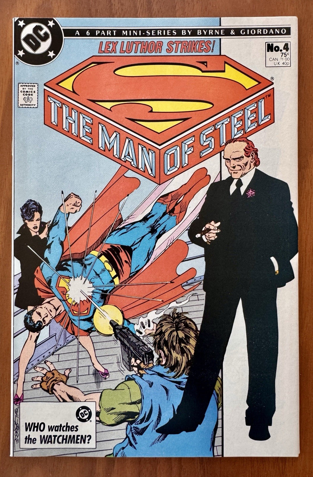 Man of Steel #1-6 Superman Complete Mini Series DC Comics 1986 NM