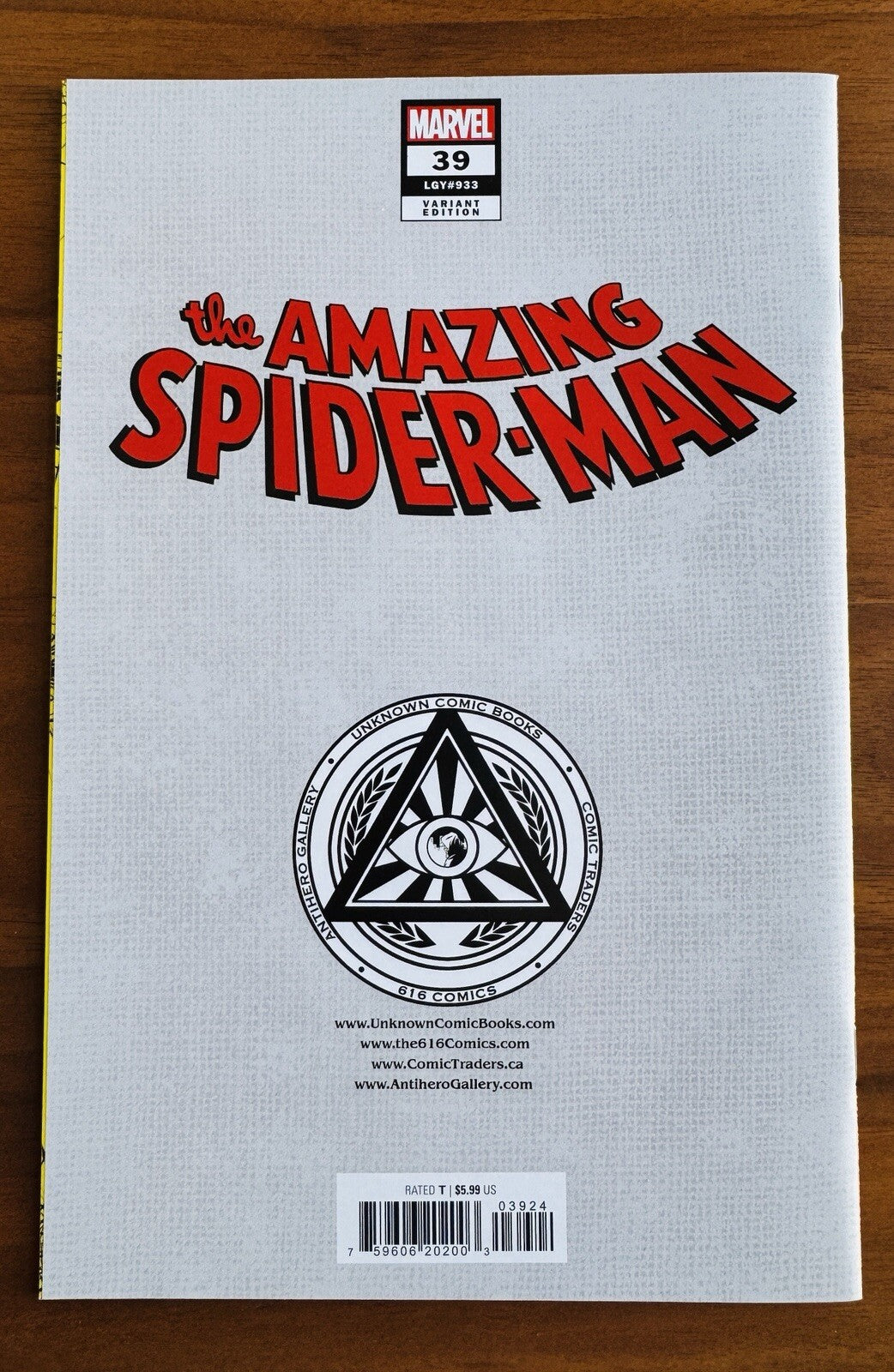 Amazing Spider-Man #39 Black Cat Unknown Comics Leirix Exclusive Virgin NM+
