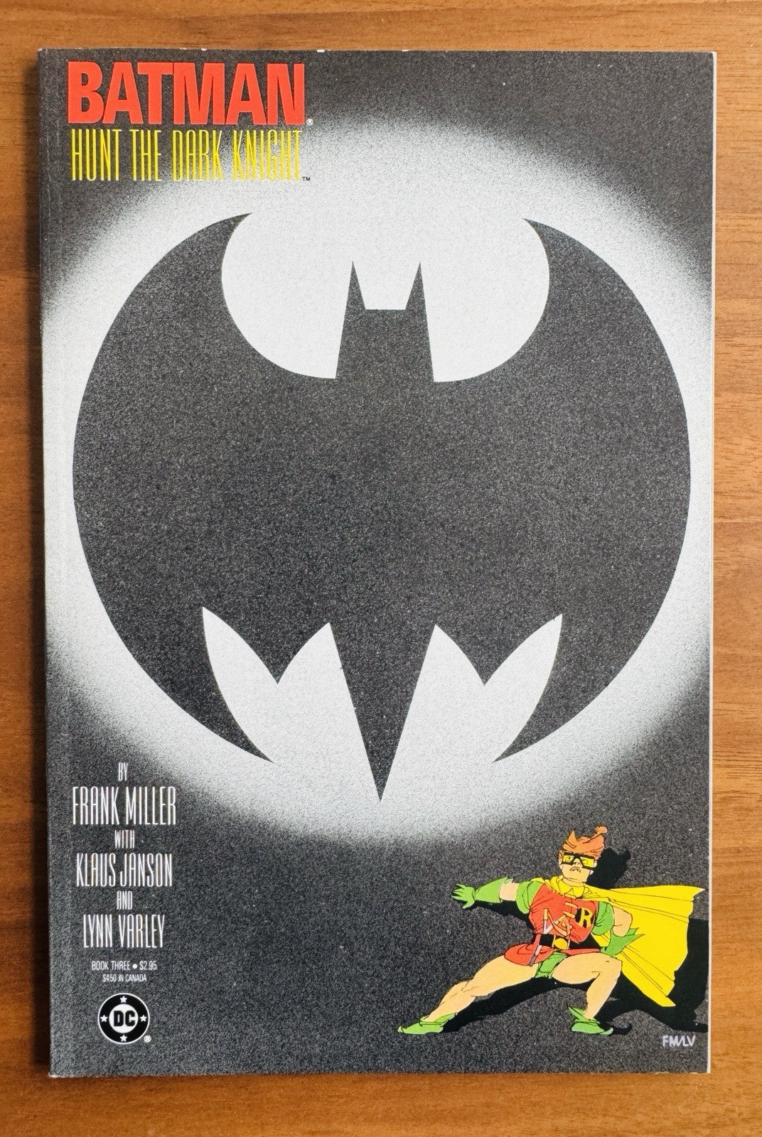 Dark Knight # 3 DC Comics 1986 VF