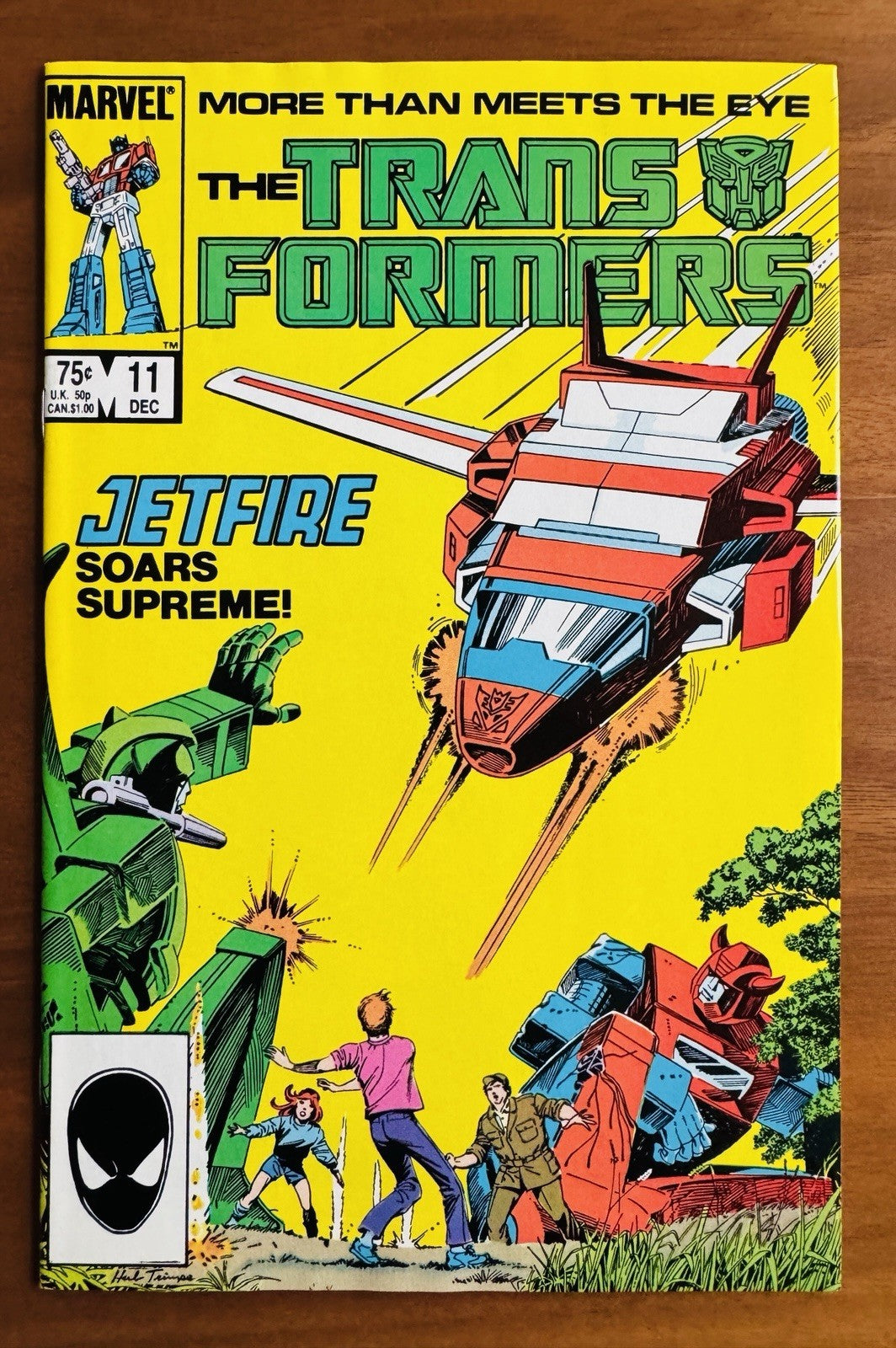 Transformers #11 - 1st Appearance of Jetfire NM 9.4