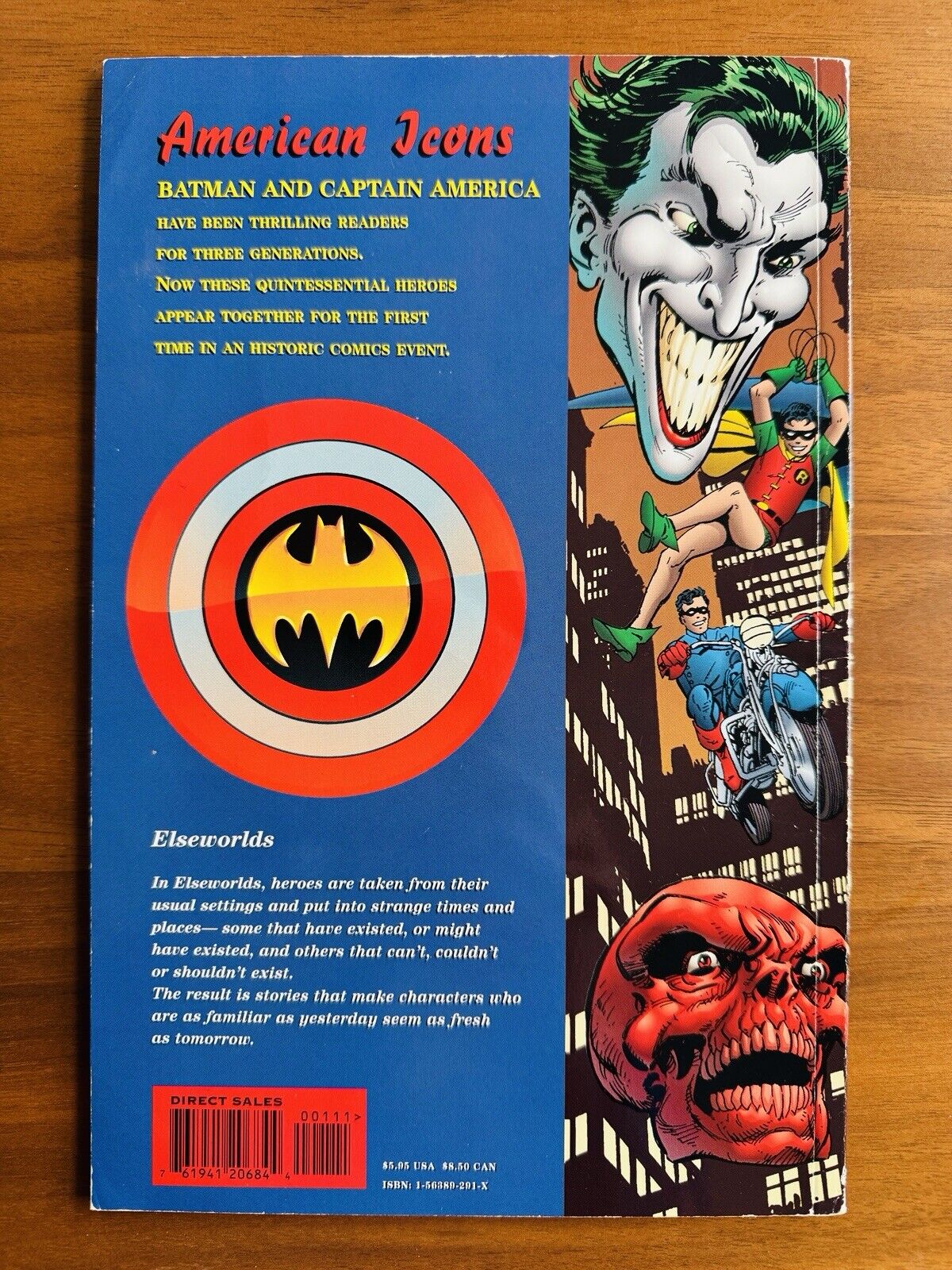 Batman / Captain America VF 8.0