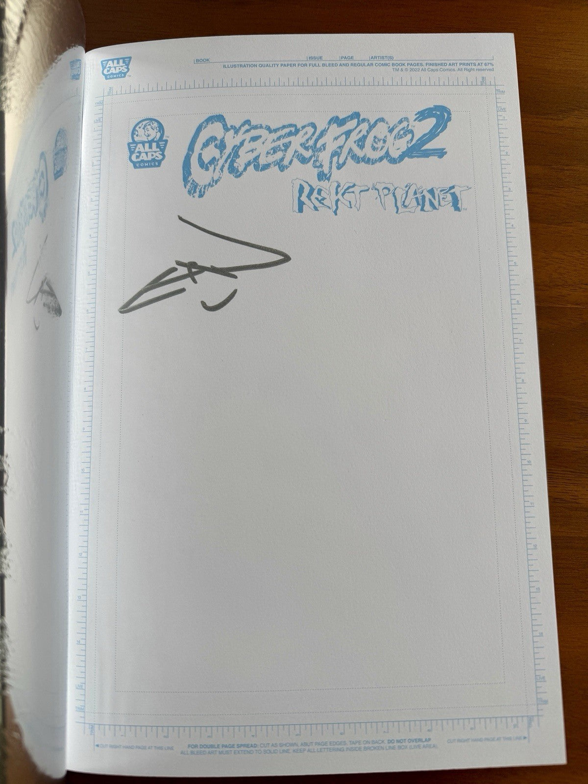 Cyberfrog 2: Rekt Planet - Signed By Ethen Van Sciver - NM+