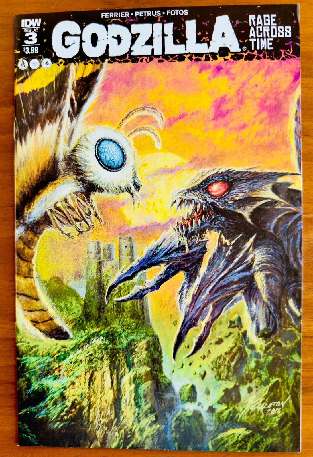 Godzilla Rage Across Time # 1 , 2, 3, 4, 5 NM/NM+