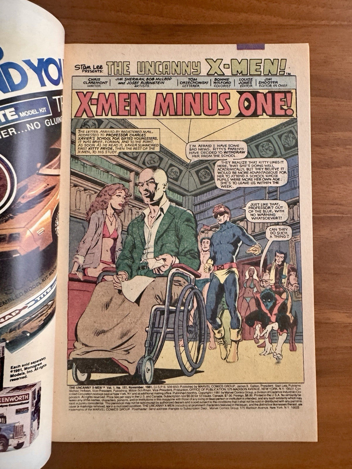 Uncanny X-Men # 151 VF 8.0