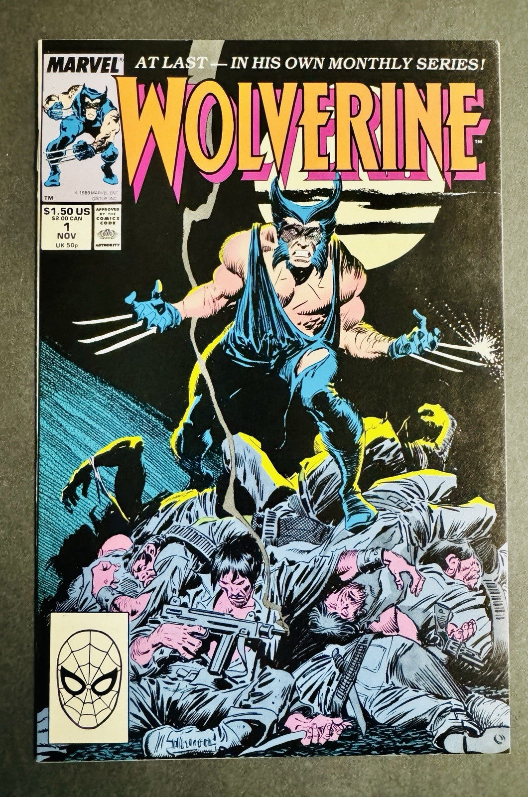 Wolverine #1 1st Patch Appearance VF+