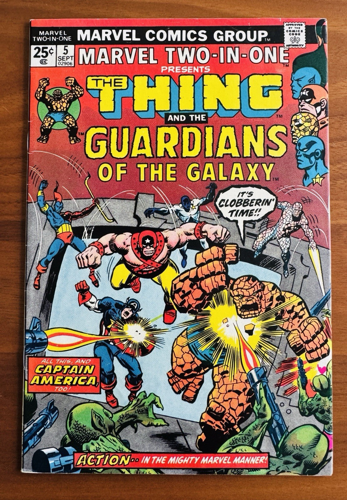 Marvel Two-in-One #5 - 2nd Guardians of the Galaxy Fine+ 6.5