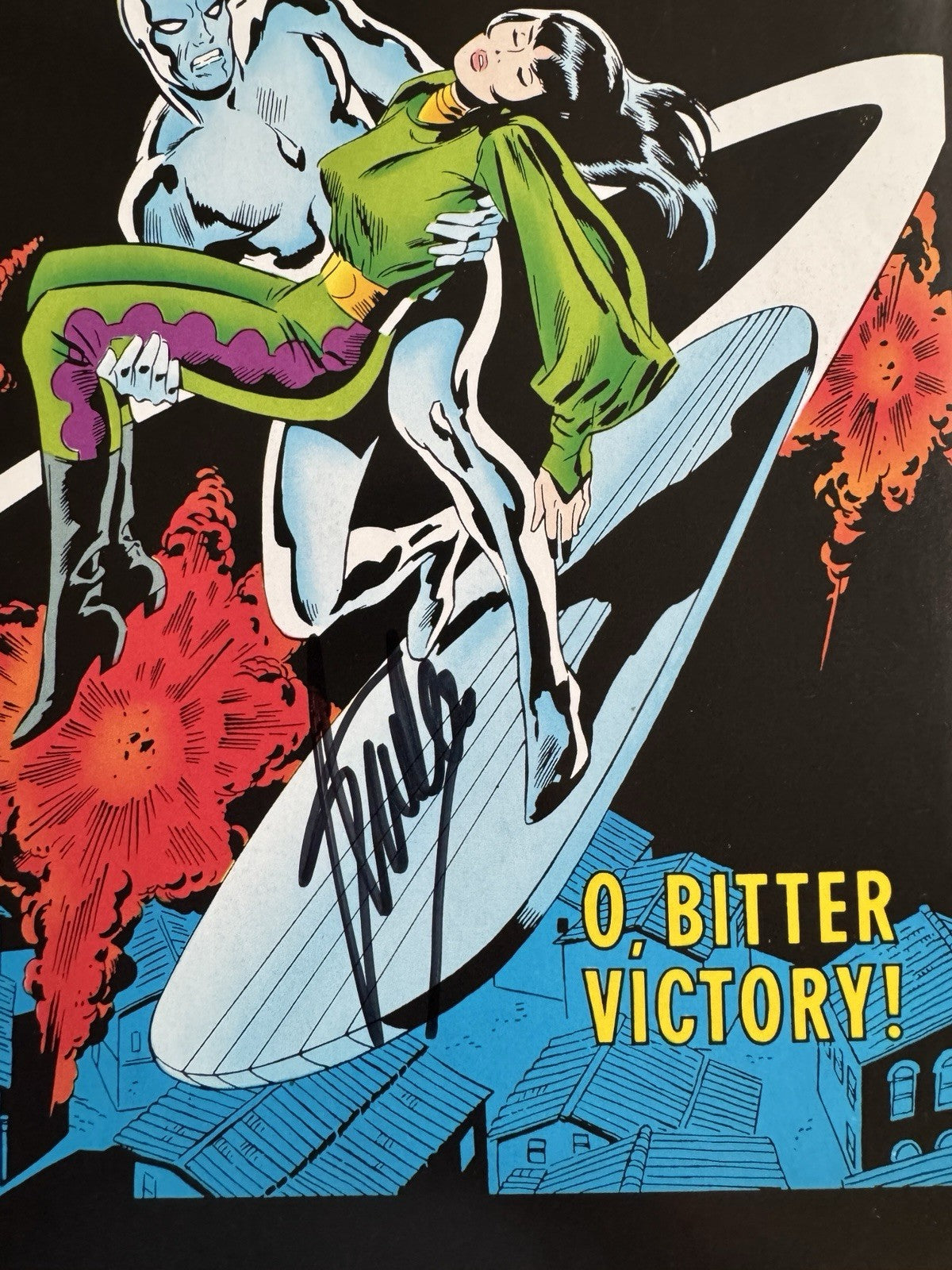 Marvel Legends Reprint - Silver Surfer #11 Marvel Comics Signed By Stan Lee