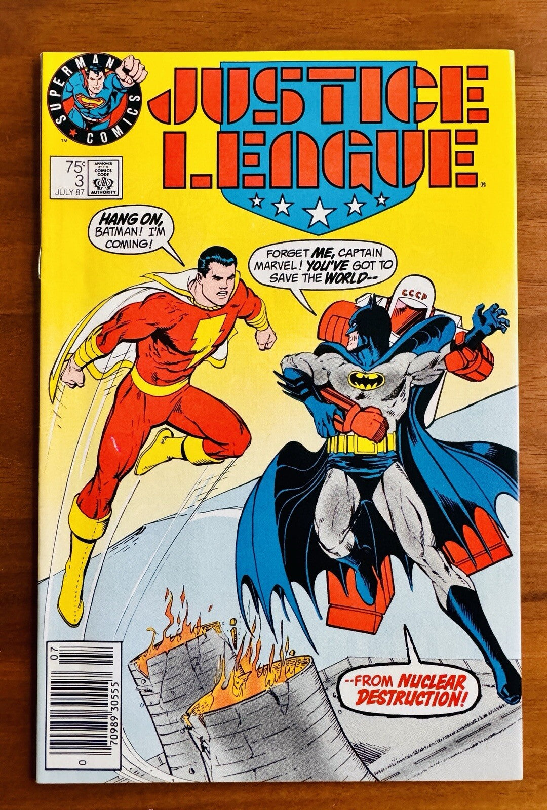Justice League #3 Rare Superman Test Logo Variant VF/NM