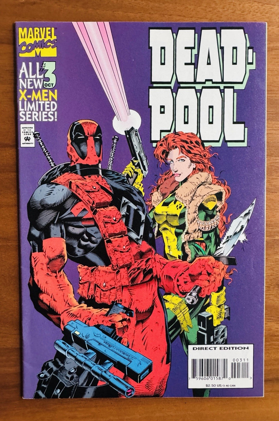 Deadpool X-MEN Limited Series #1-4 Complete Series VF/NM