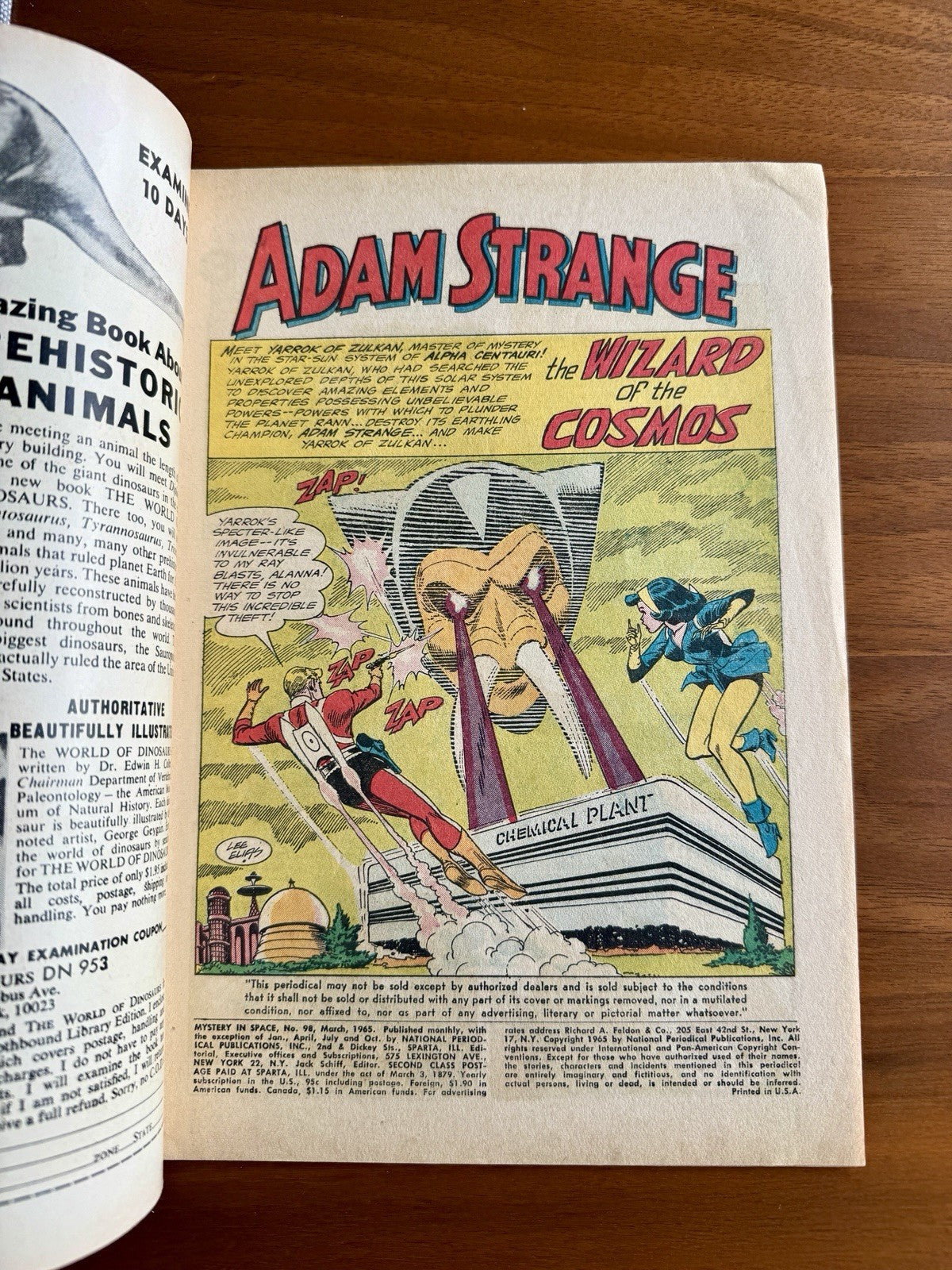 Mystery In Space #98 Fine 6.0