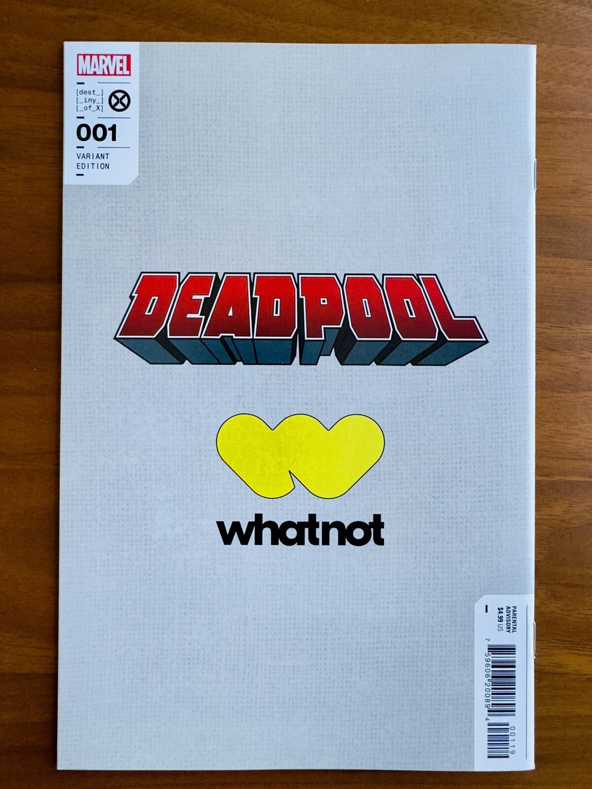 Deadpool #1 SDCC 2023 Boss Logic WhatNot Hero House Exclusive Virgin NM+