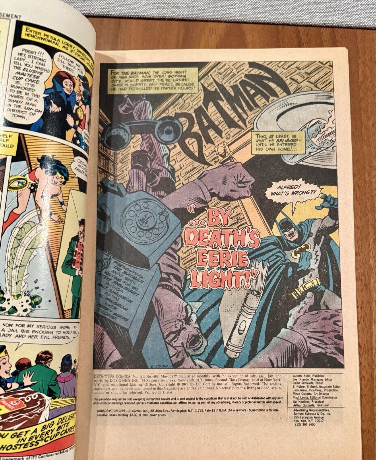 Detective Comics #469 VF 8.0 - 1st appearance of Dr. Phosphorus