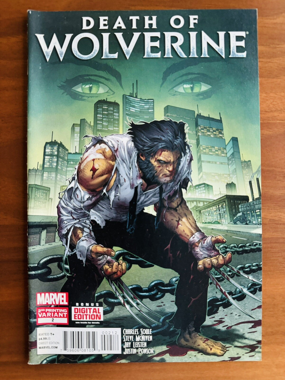 Death Of Wolverine #1-4 Complete series VF/NM (6 Books)