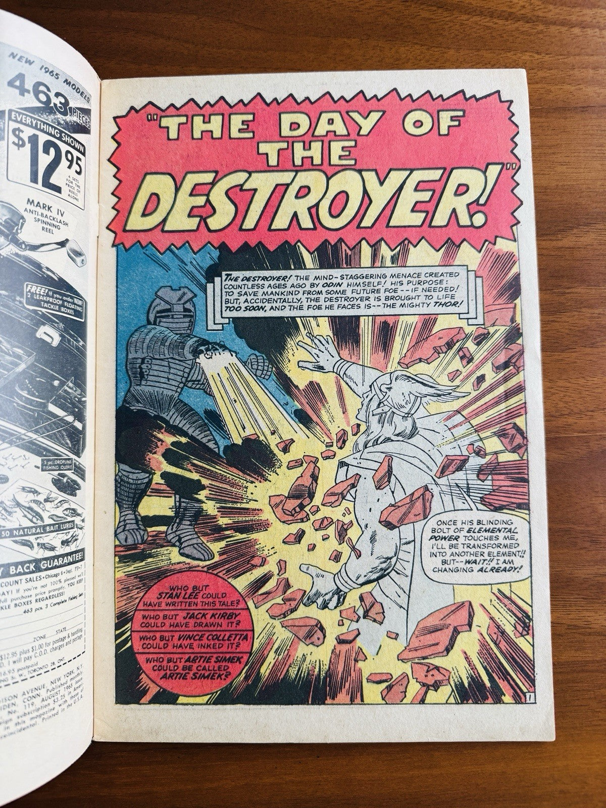Journey into Mystery #119 VG+ (4.5) 1st App Warriors