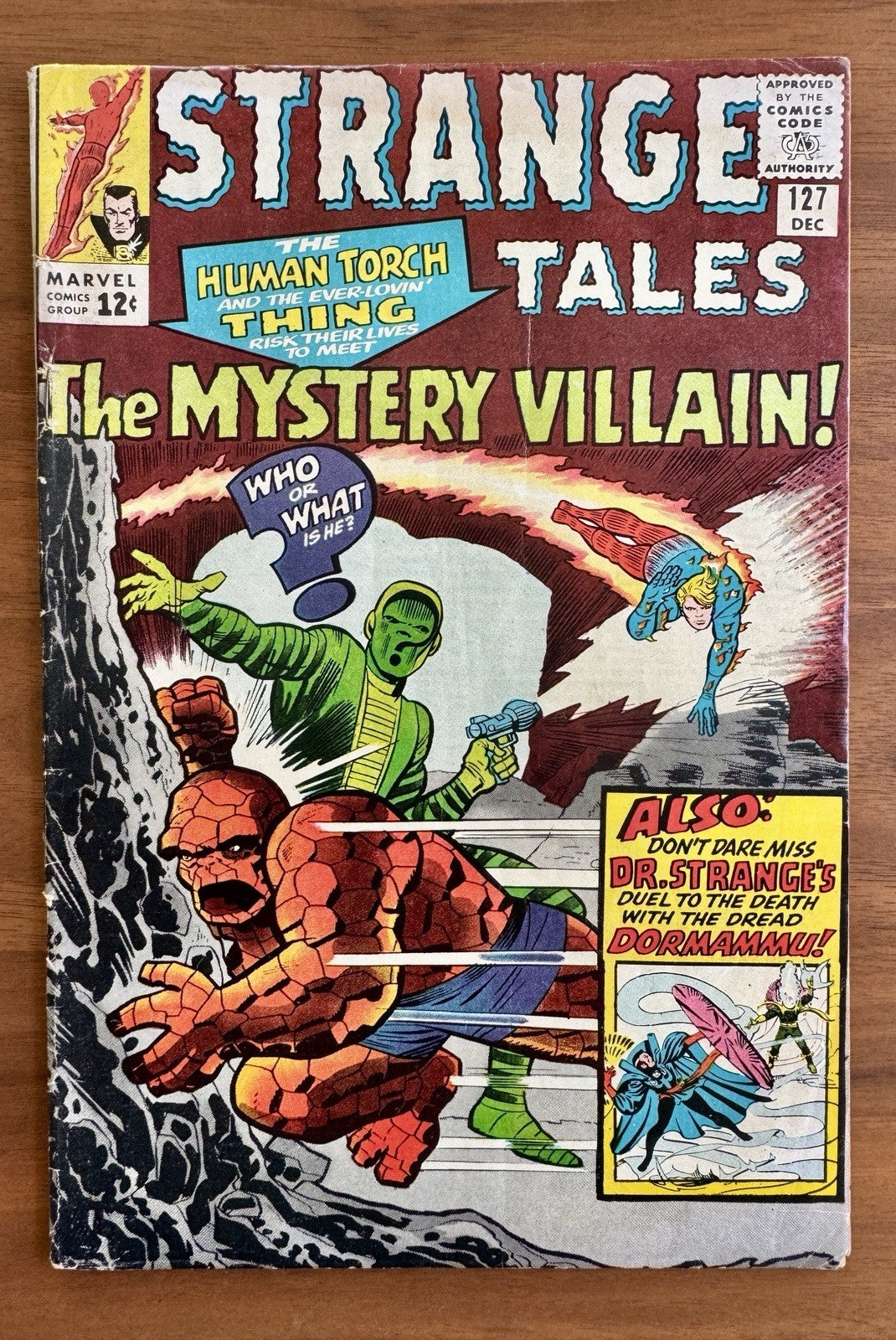 Strange Tales #127 VG- 3.5 1st Appearance Eye of Agamotto