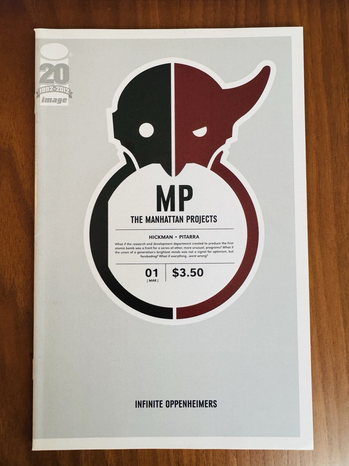Manhattan Projects #1 Image Comics Hickman NM 9.4