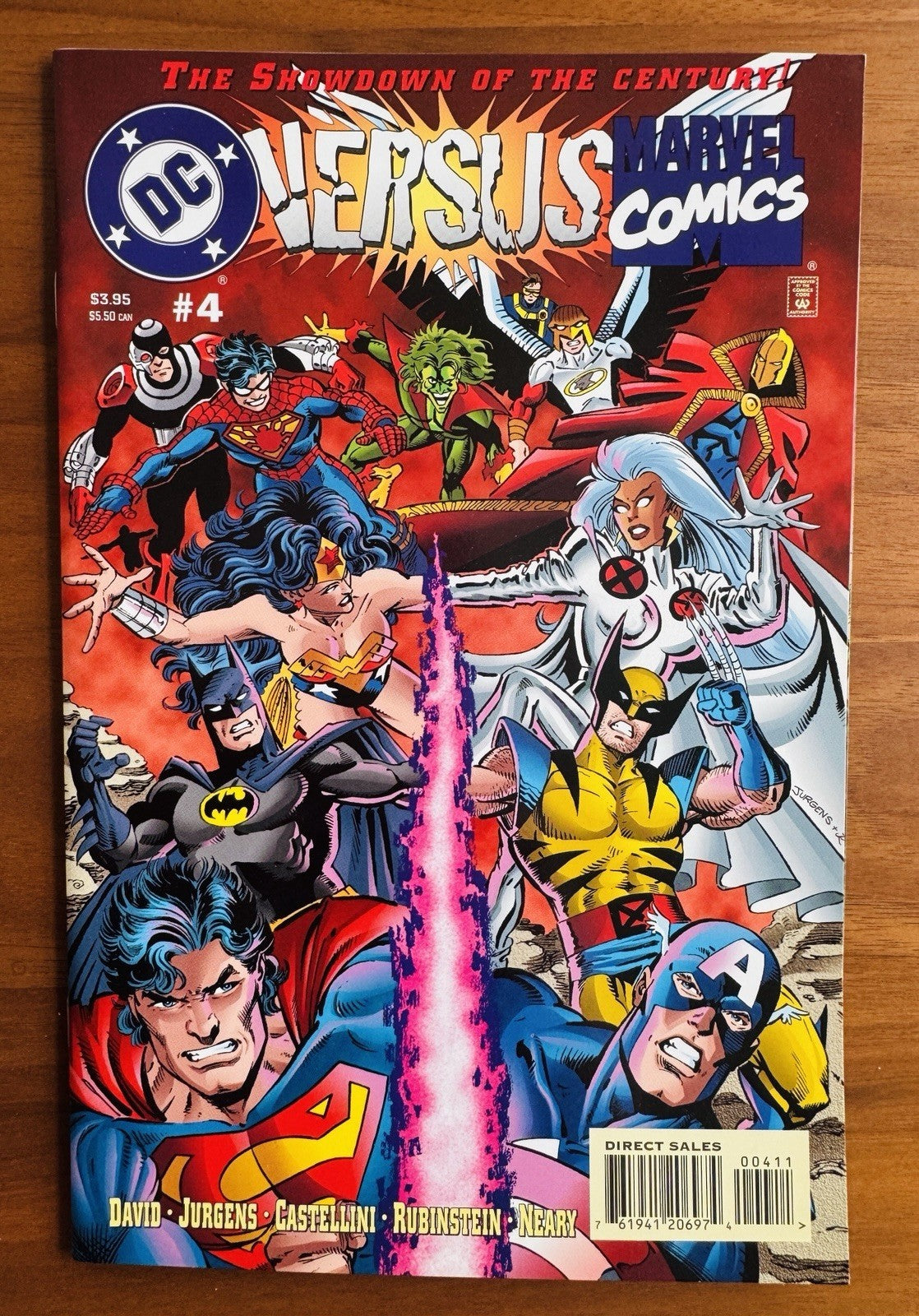 Marvel Comics vs. DC #3 & #4 NM 9.4