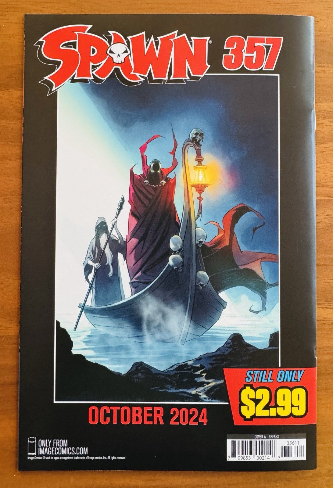 Spawn #356 Mark Spears Cover A NM+ 9.6