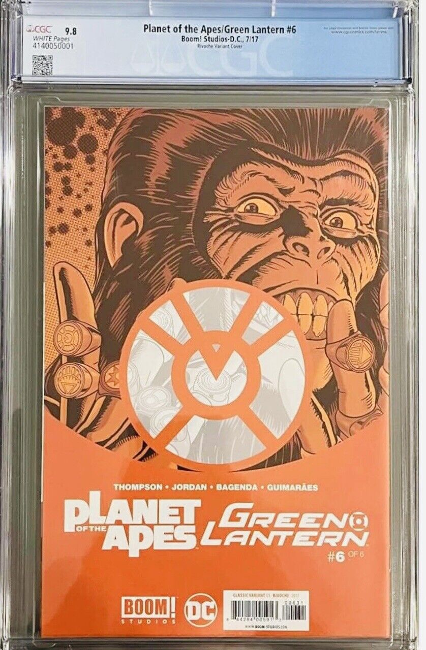 Planet Of The Apes/Green Lantern #6 CGC 9.8