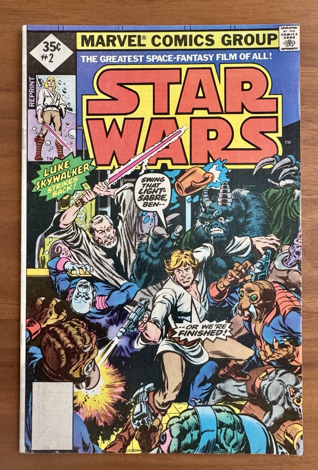 Star Wars #2 (1977) 35c reprint